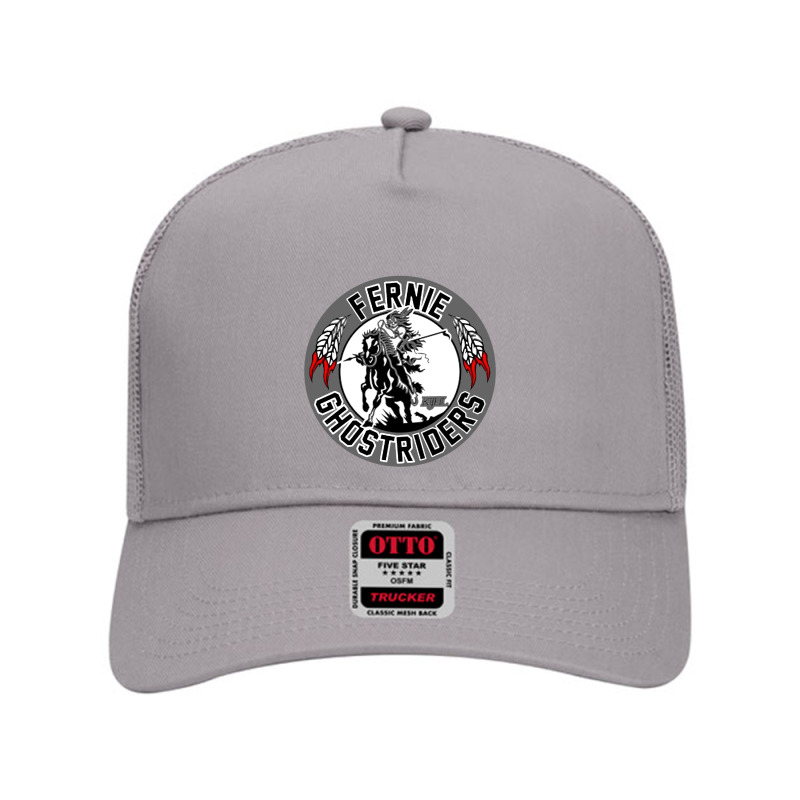 Fernie Ice Hockey Sport Mesh Back Trucker Hat by Lissette | Artistshot