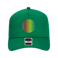 Rainbow Spiral Swirl Self Hypnosis Gift   Hypnotic Trance T Shirt Mesh Back Trucker Hat | Artistshot