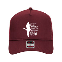 In A World Full Of Woman Mesh Back Trucker Hat | Artistshot