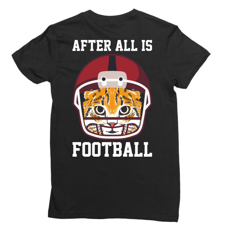 After All Is Football Ladies Fitted T-Shirt by Heri Iye | Artistshot