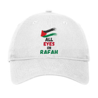 All Eyes On Rafah Free Palestine Adjustable Cap | Artistshot