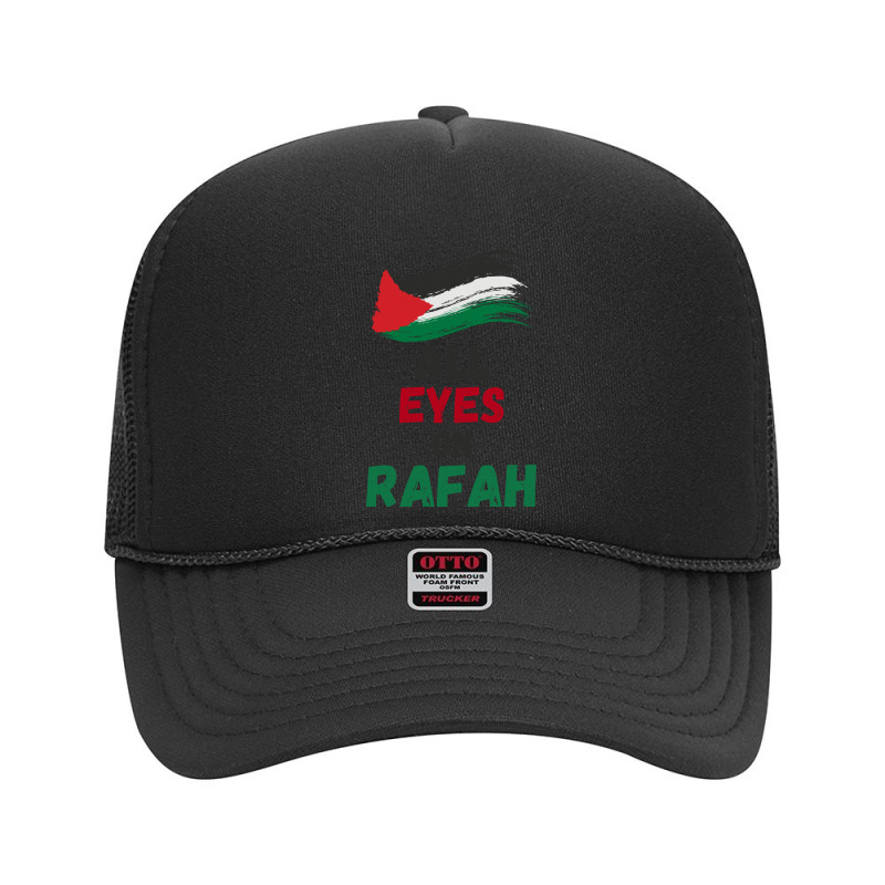 All Eyes On Rafah Free Palestine Foam Trucker Hat | Artistshot