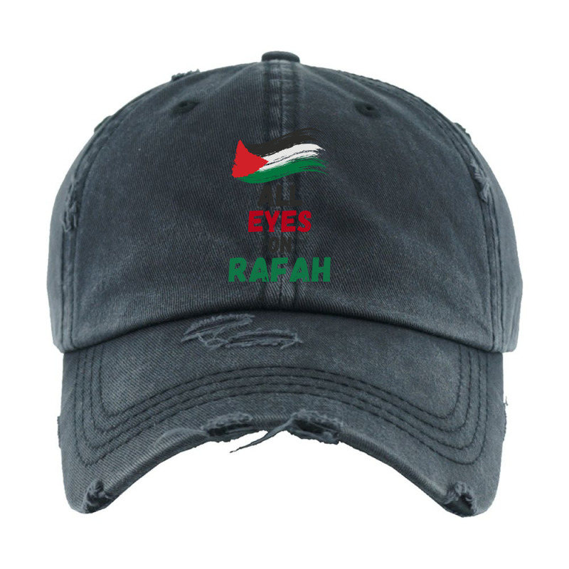 All Eyes On Rafah Free Palestine Ponytail Cap | Artistshot