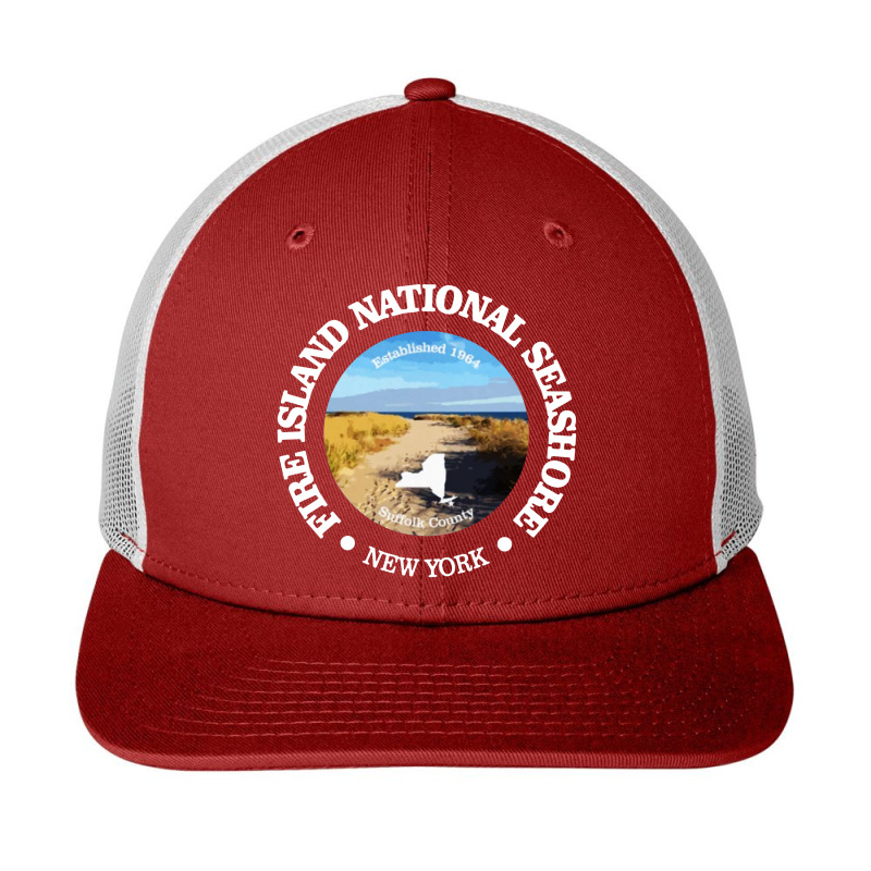 Fire Island National Seashore Snapback Trucker Cap by Aibon | Artistshot