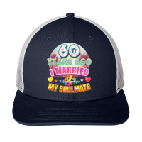 I Married My Soulmate 60 Years Ago 60th Wedding Anniversary T Shirt Snapback Trucker Cap | Artistshot