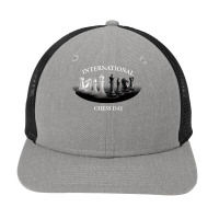 Chess Gift Idea T  Shirt International Chess Day Snapback Trucker Cap | Artistshot