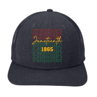 Juneteenth 1865 Freedom Black Pride African American Snapback Trucker Cap | Artistshot