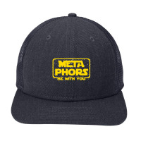 Metaphors Be With You Funny English Teacher Space Snapback Trucker Cap | Artistshot