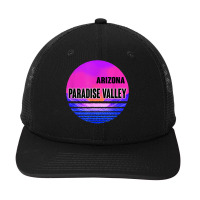 Vintage Paradise Valley Shirt Vaporwave Arizona Snapback Trucker Cap | Artistshot