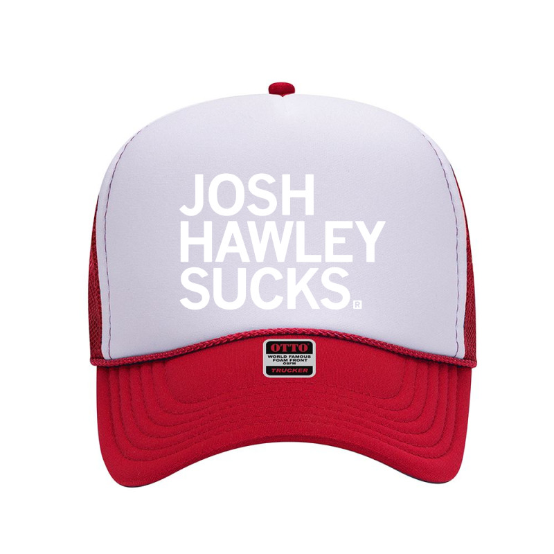 Josh Hawley Run Free Funny Hawley Running Foam Trucker Hat by Ngecrit | Artistshot