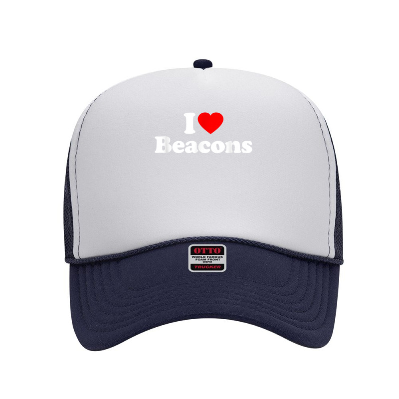 Beacons Love Heart College University Alumni T Shirt Foam Trucker Hat by cucciailleveretcq | Artistshot