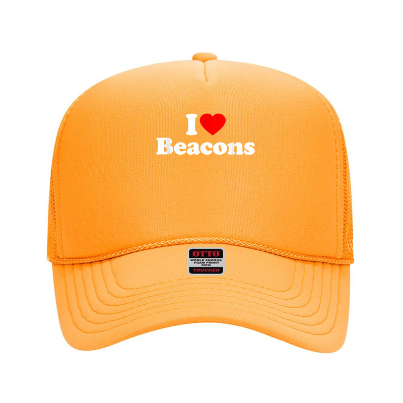 Beacons Love Heart College University Alumni T Shirt Foam Trucker Hat by kryloxsiriaso4 | Artistshot