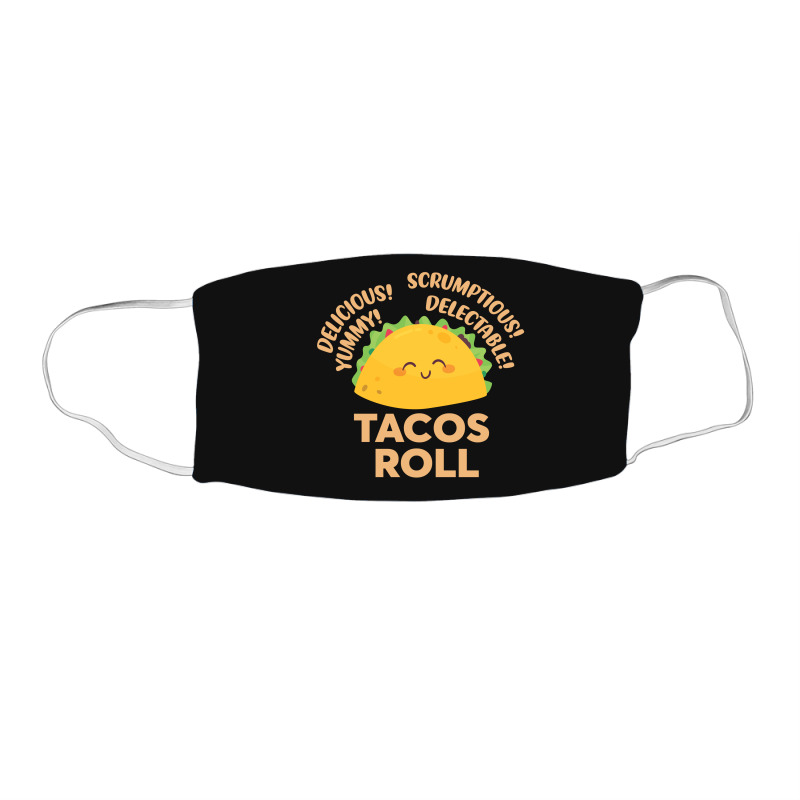 Funny Tacos Roll Delicious Face Mask Rectangle | Artistshot