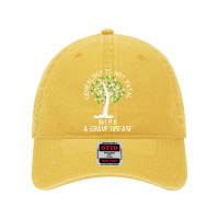 Genealogy Is Not Fatal But It Is A Grave Disease Tshirt Dyed Cap | Artistshot