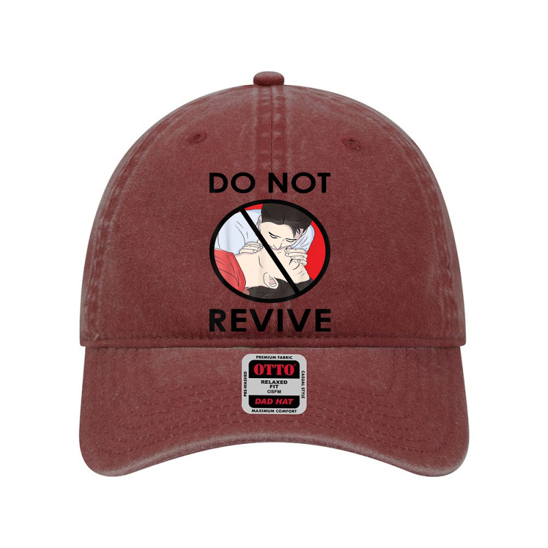 Funny Do Not Revive   Wear Your Dnr Existentialist Nihilist T Shirt Dyed Cap by darinelelwell | Artistshot