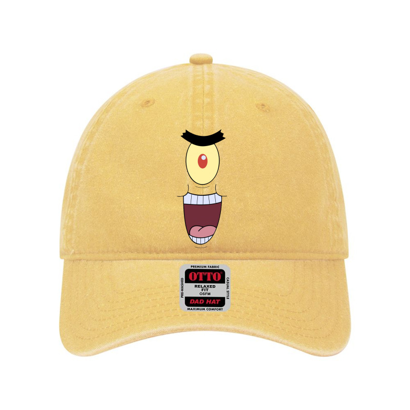 Grin Plankton Dyed Cap by kerenajun | Artistshot