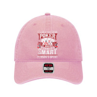 Funny Poker Smart Sport Distressed Texas Hold Em Card Game Dyed Cap | Artistshot