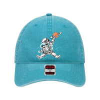 Astronaut In Outer Space Dyed Cap | Artistshot