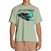 Last Responder Coroner Vintage Hearse Casket T Shirt Urban Heavy T-shirt | Artistshot