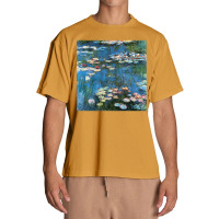 Waterlilies By Claude Monet Urban Heavy T-shirt | Artistshot