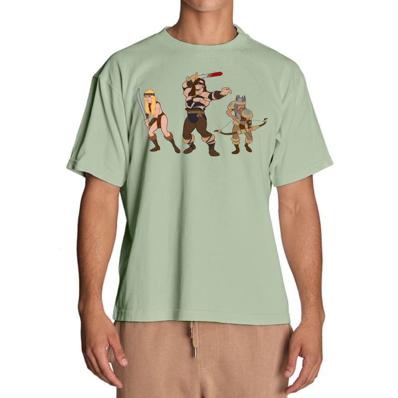 Cartoon Gifts Barbarian Mens Womens Urban Heavy T-shirt | Artistshot