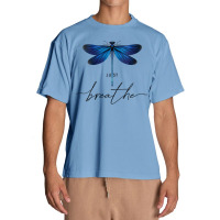 Womens Just Dragonfly Tattoodesign Summer Breathe Meditation Yoga V Ne Urban Heavy T-shirt | Artistshot