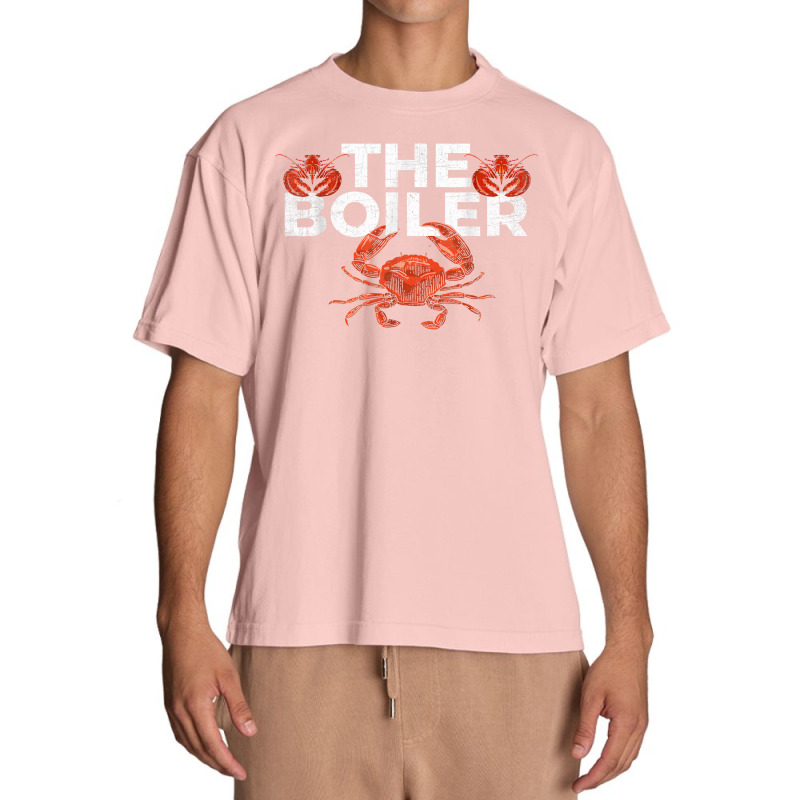 The Boiler   Funny Crab & Lobster Boil Chef T Shirt Urban Heavy T-shirt | Artistshot