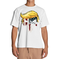 Trump American Flag Skull 2020 Second Term Reelection Tank Top Urban Heavy T-shirt | Artistshot