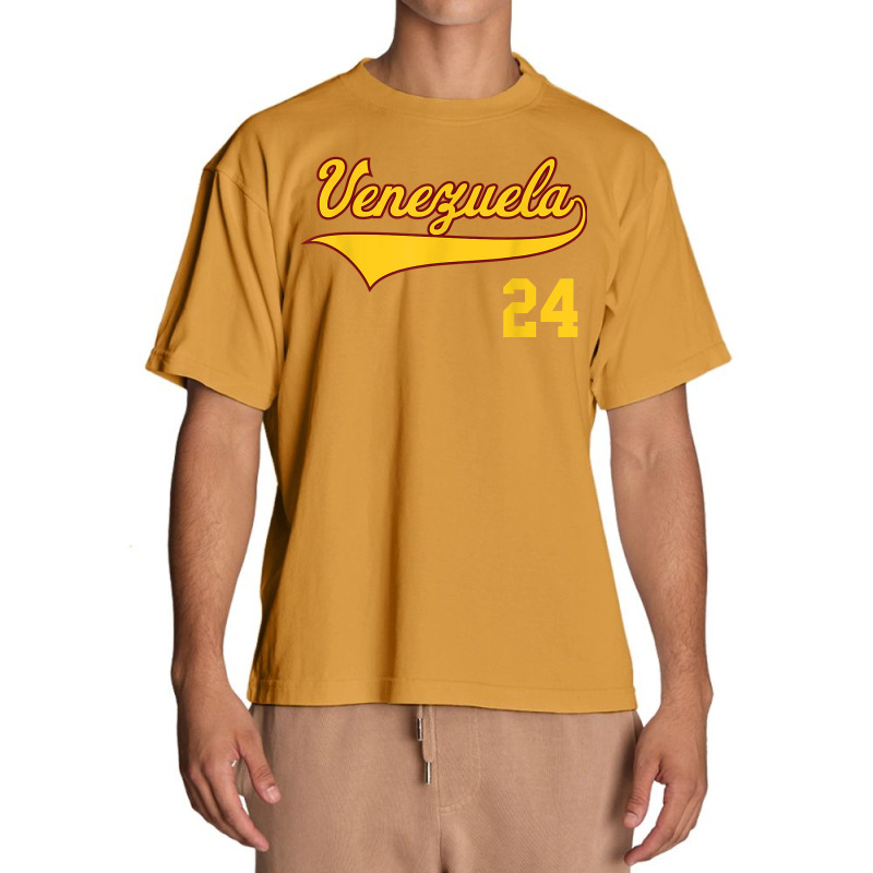 Venezuela Baseball T Shirt Vinotinto Beisbol 24 Urban Heavy T-shirt | Artistshot