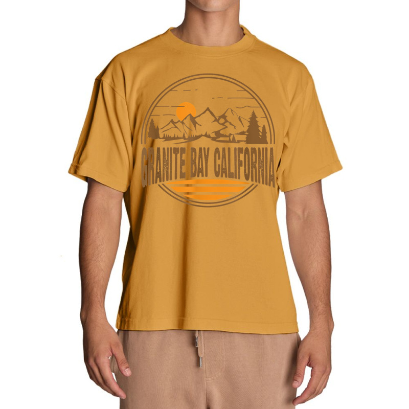 Vintage Granite Bay, California State Gift T Shirt Urban Heavy T-shirt | Artistshot