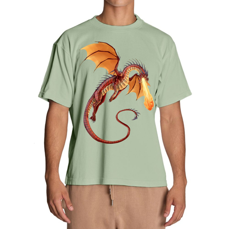 Fire Dragon Urban Heavy T-shirt | Artistshot