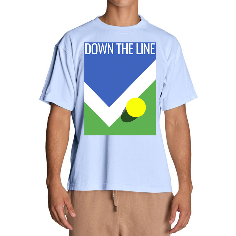 Tennis Player Open Fans  Down The Line  New York  Us Urban Heavy T-shirt | Artistshot