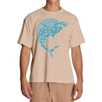 Dot Day T  Shirt Blue Polka Dot Shark September 15th International Dot Urban Heavy T-shirt | Artistshot