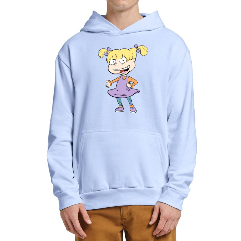 Angelica   Rugrats Urban Pullover Hoodie by meritanila | Artistshot