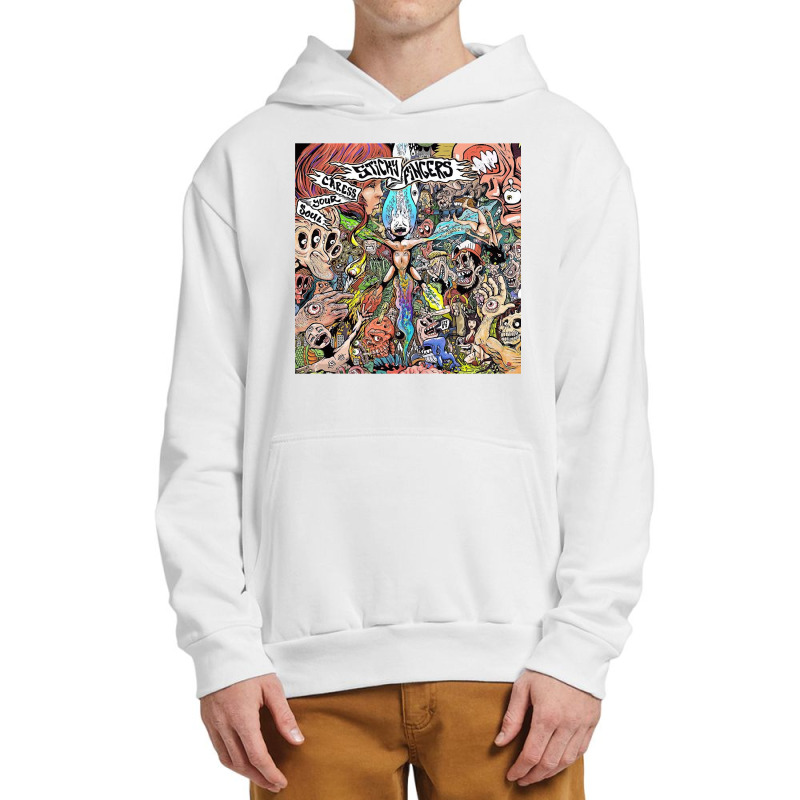 Sticky Fingers Caress Your Soul Urban Pullover Hoodie | Artistshot