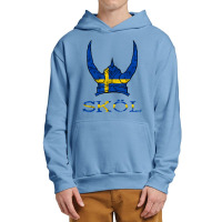 Skol Swedish Viking Helmet Sweden Nordic Northman Swede T Shirt Urban Pullover Hoodie | Artistshot