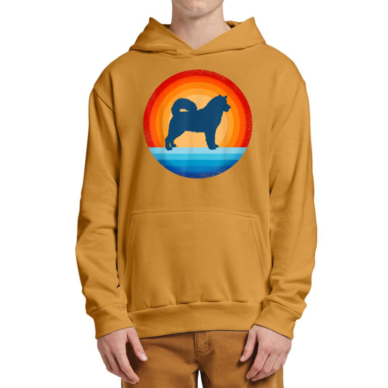 Alaskan Malamute Retro Vintage 60s 70s Sunset Dog Lovers Men T Shirt Urban Pullover Hoodie | Artistshot