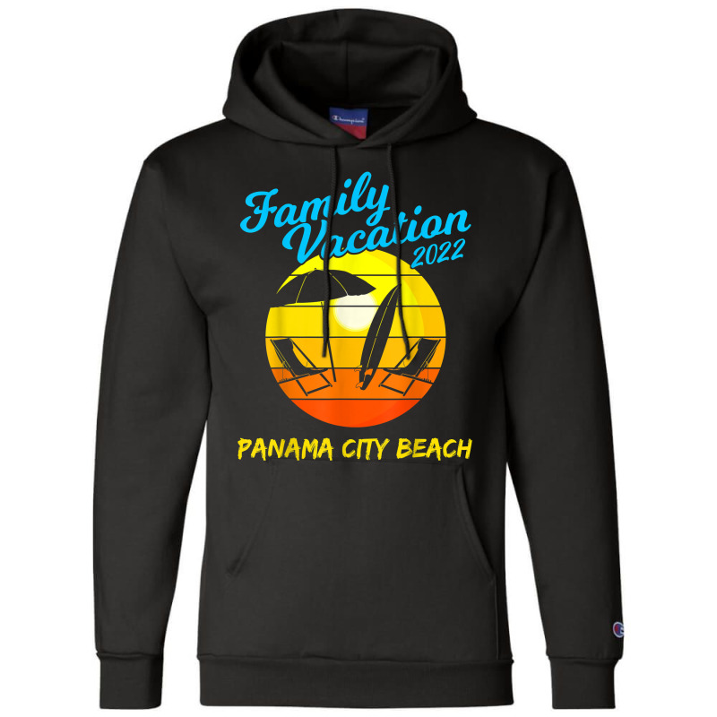 Florida Beach Family Vacation 2022 Panama City Beach T Shirt Champion Hoodie by kadejahdomenick | Artistshot