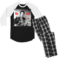 Listen Free To Hank Thompson Men's 3/4 Sleeve Pajama Set | Artistshot