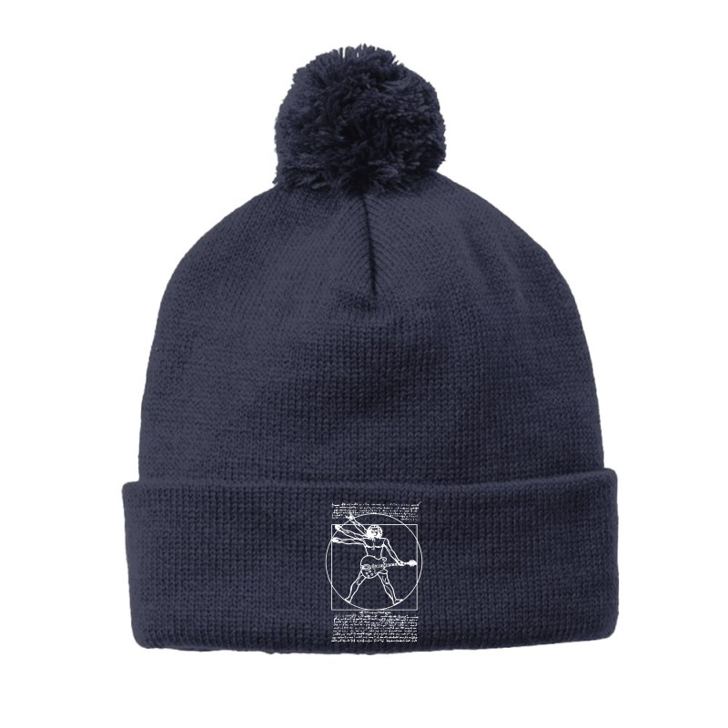 The Guitarist Guitar Teacher Pom Pom Beanie by Diamond Tees | Artistshot