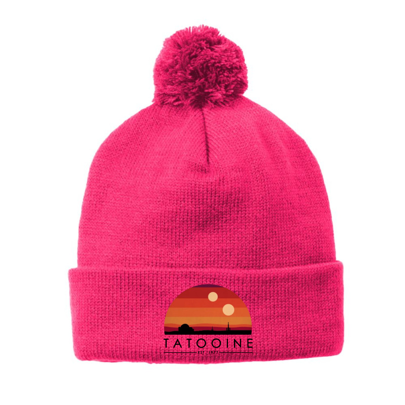 Tatooine Pom Pom Beanie by Donkey Apparel | Artistshot