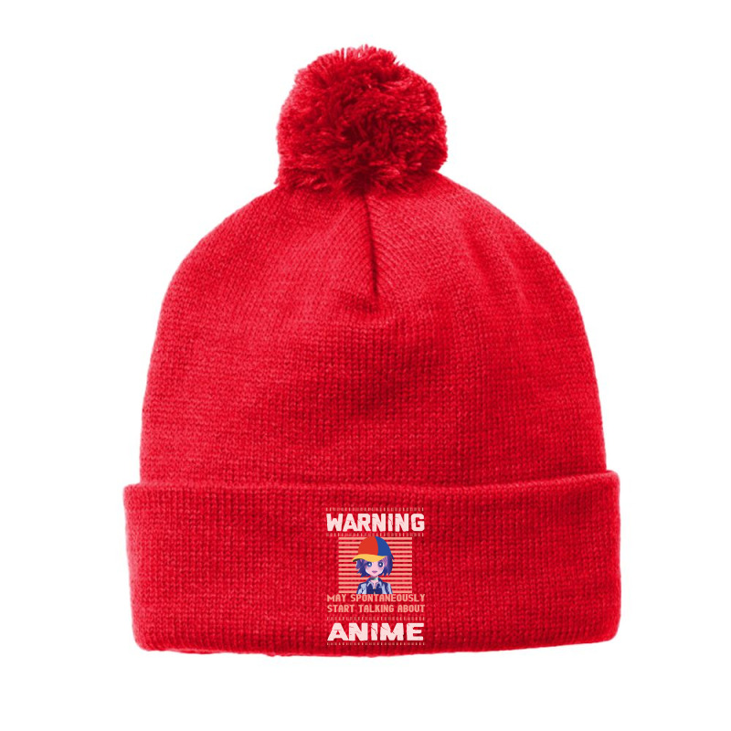 Warning May Spontaneosly Start Talking About Anime Pom Pom Beanie | Artistshot