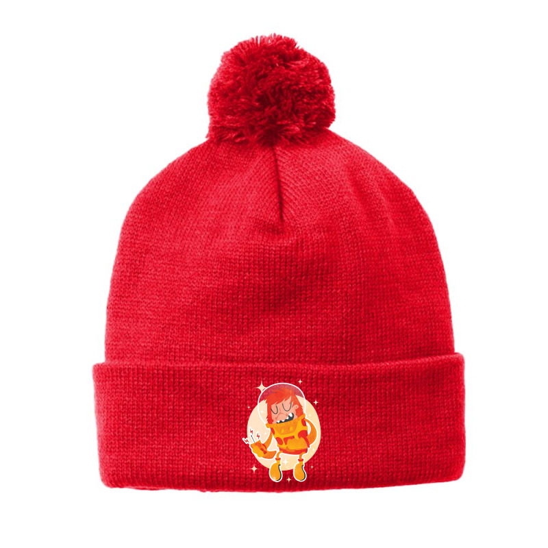 Houston  We Have A Call Pom Pom Beanie | Artistshot