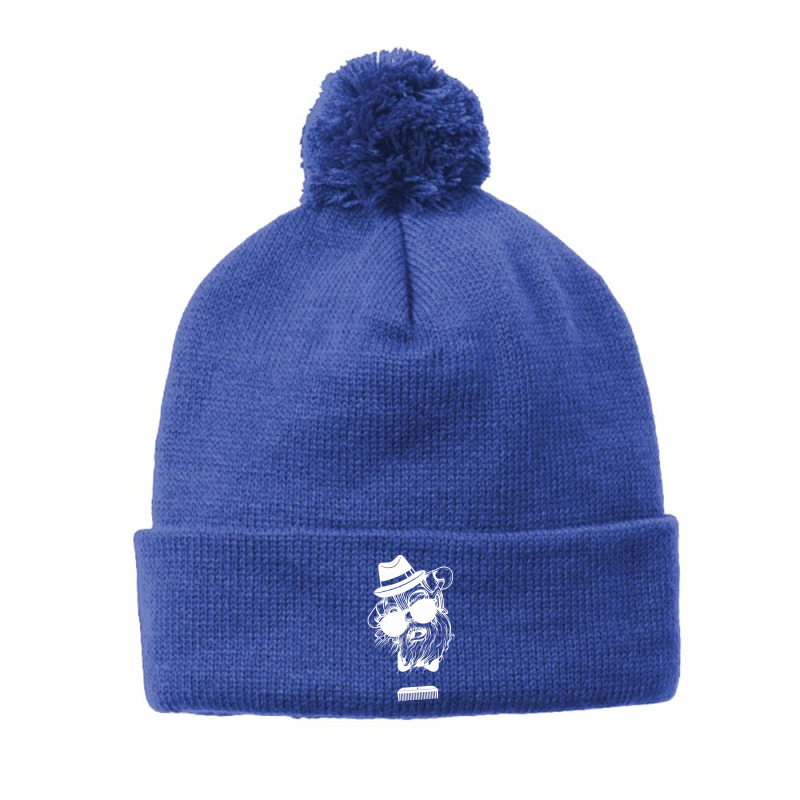 Comb Skull New Pom Pom Beanie by nawawi | Artistshot