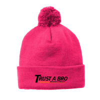 Trust A Bro Tracksuit Mafia Pom Pom Beanie | Artistshot