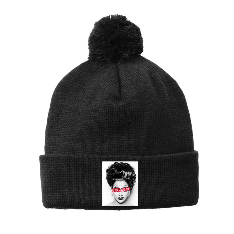 Satan Not Today Pom Pom Beanie by cocoricodel | Artistshot