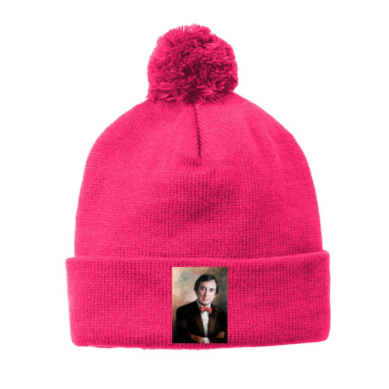 File Americo Mak, Ray Price Portrait Pom Pom Beanie by eva20 | Artistshot