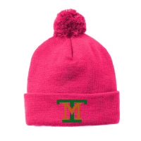 Montana Technological University Orediggers1 Vectorized Pom Pom Beanie | Artistshot