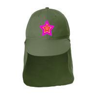 Lightning Star Red Star Orange Star Yellow Star Peach Star Teal Star Sun Shade Cap | Artistshot