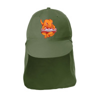 Bearded Dragon Gamer Boys Kids Video Game Players Pet Vet T Shirt Sun Shade Cap | Artistshot